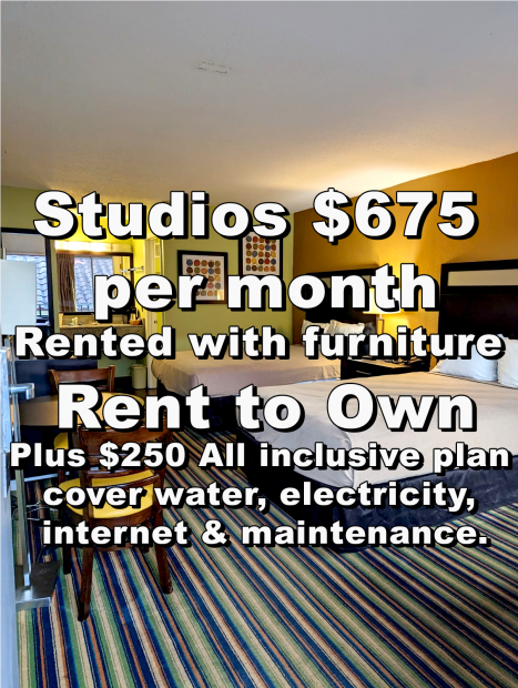 NEW STUDIOS AVAILABLE !!!